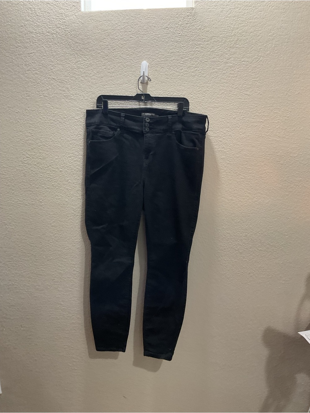 torrid Black Stretch Skinny Jeans - Button Fly
